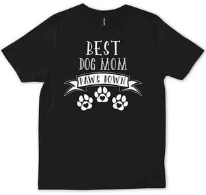 Best Dog Mom Funny Dog Lover Gifts Mama Lovers Gift Dog Owner T-shirt - Picture 1 of 9