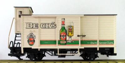 LGB 4026 G Scale Beck's Beer Boxcar - Image 1 of 4