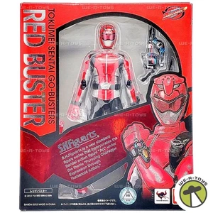 S.H.Figuarts Tokumei Sentai Go-Busters Red Buster Figure Bandai - Picture 1 of 8