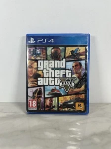 Grand Theft Auto 5 für PS4 Spiel mit Box & Karte Top Zustand - Bild 1 von 2