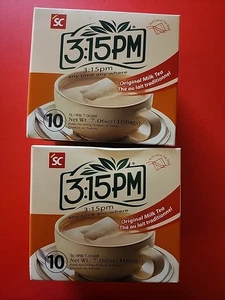  2 PACK 3:15PM - ORIGINAL MILK TEA, 7.06 OZ - 10 BAGS  - Picture 1 of 7
