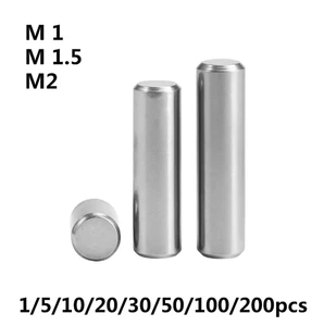 M 1 M 1.5 M2 304StainlessSteel Dowel Pins Parallel Pin Roller Pin Bearing Needle - Picture 1 of 7