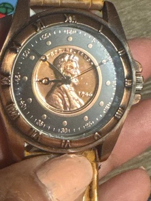 1940's Rare Uncirculated 1946 Red Lincoln Cent DDO, USA Genuine Coin Watch - image 1 of 4