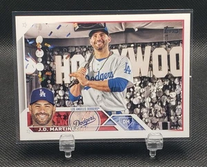 J.D. Martinez 2023 Topps Series 2 Golden Mirror Image SSP #544 Dodgers - Picture 1 of 3