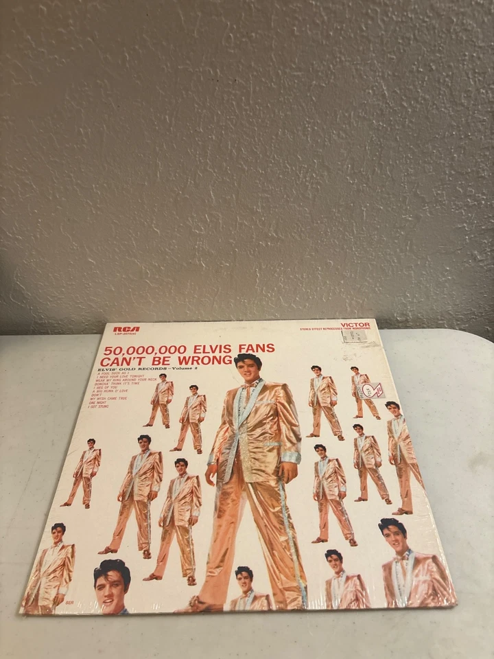 ELVIS PRESLEY 50,000 ELVIS FANS CAN'T BE WRONG VINYL RECORD LP 1977 RCA LSP-2075 Foto 1 de 4