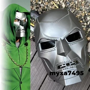 Doctor Doom Marvel Avengers Cosplay Mask Resin Helmet Halloween Party Prop Toy - Picture 1 of 8