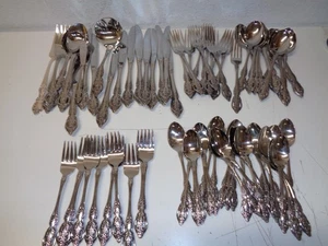SSS Oneida Posate Inox Renoir Pembroke 80 Pezzi Lotto 12 Posti - Foto 1 di 8
