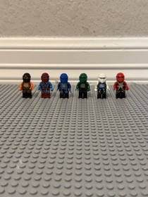 Ninjago Airjitzu Custom Lego Minifigure 70590 Day of the Departed Lot of 6!🔥