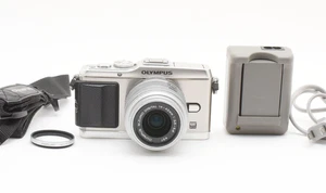 OLYMPUS PEN E-P3 12.3MP Silver Digital Camera w/14-42mm Lens [Exc Japan 9169 - Picture 1 of 12