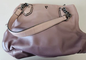 Borsa a mano Simply Vera - bordeaux chiaro - chiusura a scatto - tasche multiple con zip - FS - Foto 1 di 6