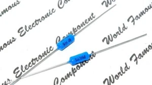 2pcs-PHILIPS (BC) KP 200P (0.2nF) 630V 1% Axial Polypropylene Capacitor - KP464 - Picture 1 of 7