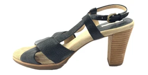 GEOX RESPIRA DAMENSCHUHE ABSATZSCHUHE PUMPS Gr:40 Uk:6,5 SCHWARZ - Bild 1 von 4