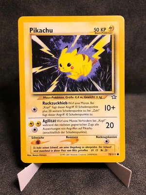 Pikachu – 70/111 - Neo Genesis – NM Near Mint – Pokemon Karte - Bild 1 von 2