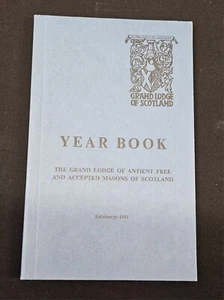 Anuario de la Gran Logia de Escocia 1981 masones - Imagen 1 de 6