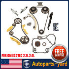 For Gm Ecotec 2.2L 2.4L Timing Chain Kit Vct Selenoid Actuator Gear Cover Gasket