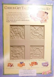 HANDCAST CHERUB GIFT TAG KIT - Picture 1 of 2