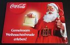 Coca Cola Weihnachten Blechschild, Werbeschild, Reklameschild, "Santa..."