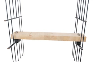 Halter Doppelstabmatten 656, Dachelement, Gartenzaun, Holzlager - Bild 1 von 12