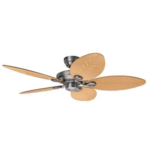 Outdoor Ceiling fan without Lighting Elements II Aluminium 137 cm 54" Patio Fan - Picture 1 of 1