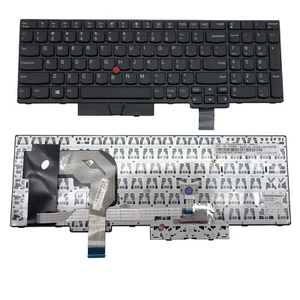 For Lenovo IBM Thinkpad P51S P52S T570 T580 01HX219 Black No Backlit Keyboard US - Afbeelding 1 van 10