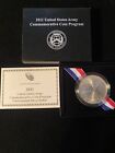 2011 Us Army Commemorative Silver Dollar Coin 90% Uncirculated W/ Box Coa