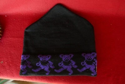 Sombrero de esquí 100 % lana Moriarty of Stowe Grateful Dead nuevo stock antiguo gorro hecho a mano Foto 1 de 4
