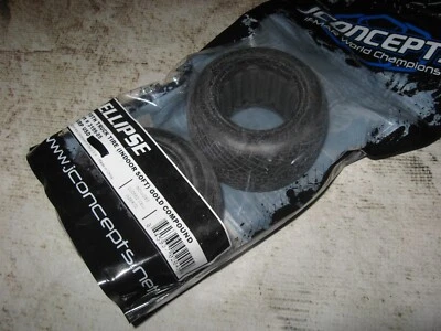 🔥 RC JConcepts 2.2” Truck Front / Rear Tires Ellipse Rubber Gold (2) 3199-05 🔥 - Image 1 of 2