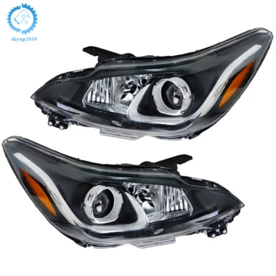 Pair Headlights For 2019-2021 Chevrolet Spark Driver+Passenger Side w/o LED DRL Foto 1 de 4