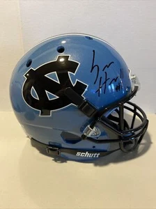 Sam Howell signierter North Carolina Tar Heels Full-Size Speed Helm Beckett - Bild 1 von 6