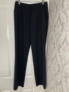 Monsoon Size 10 Black Trousers - Picture 1 of 7