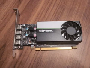 NVIDIA Quadro T1000 4GB GDDR6 4x miniDP M16993-001 M41413-001 PCIe Graphics Card - Picture 1 of 3