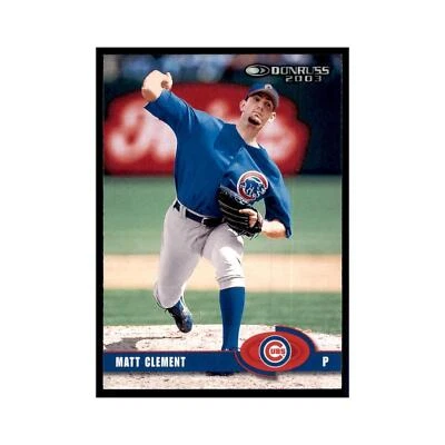 Tarjetas de béisbol Donruss Matt Clement 2003 #256 Foto 1 de 3