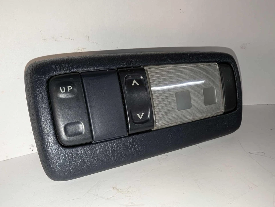 Conjunto de interruptor de techo corredizo luz mapa Toyota Cressida 1989-1992 azul oscuro Foto 1 de 4