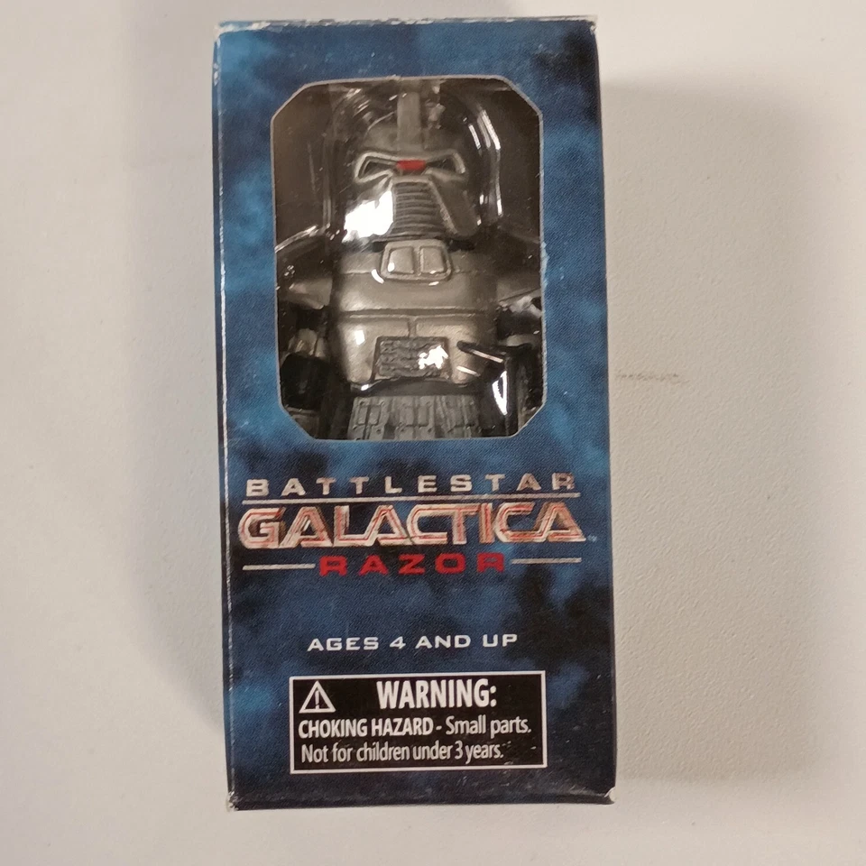 太空堡垒卡拉狄加剃刀赛伦战士人偶盒装科幻收藏品玩具 — 第 1/4 张图片