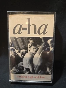 A-Ha Hunting High and Low Cassette Tape - 1985 Warner Bros. - Picture 1 of 9