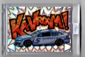 2025 Panini Turn Four Kyle Larson Ka-Vroom SP Estuche Hit Insert Tarjeta KaVroom #6 - Imagen 1 de 2