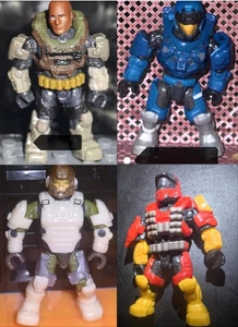 Mega Construx Bloks Halo Spartan Marines Warrior 2" Collectible Action Figure - Picture 1 of 6