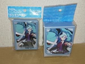 Pokemon Card Game Steven Stone&Metagross Deck Case Sleeve Set Pokemon Center - Picture 1 of 24