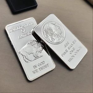 Unique Square Silver-Plated Commemorative Coin – Intricate Design for Collector - Picture 1 of 4