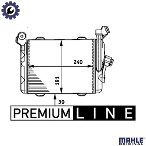 OIL COOLER ENGINE OIL CLC 33 000P FOR BMW M51D25 2.5L 6cyl 5 E39 M62B44 4.4L - Picture 1 of 10