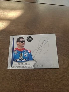 Nice 2011 Press Pass Max Papis Fanfare Silver Auto #35/50 Made - Picture 1 of 2