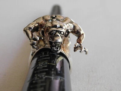 Silver plated Large Figural Fang Gorilla Ape Ring Sz 10.5 - Image 1 of 4