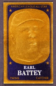 1965 Topps in rilievo #70 Earl Battey ottime condizioni+ - Foto 1 di 2