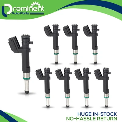 8PCS Fuel Injectors for 2014-2016 Nissan Versa Note 1.6L l4 FJ1192 166001KT0A - Image 1 of 4