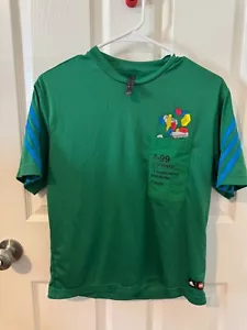 Adidas x Lego Loose Fit AeroReady Shirt Kids Size Medium MINT Jersey - Picture 1 of 4