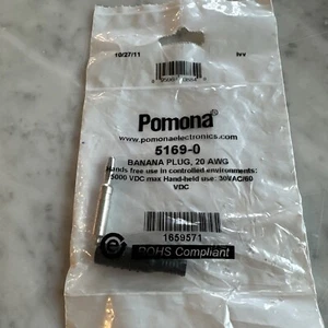 POMONA 5169-0 BANANA PLUG 20AWG - Picture 1 of 3