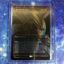 All Will Be One - 352 - Oil Slick Raised - Foil (Phyrexia: ONE) MTG Magic WOTC