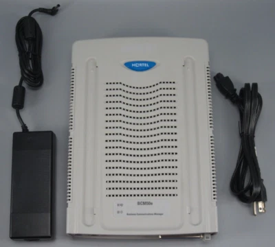 Nortel BCM50e Base System w/ Integrated Router NT9T610 w/ 19V Power Supply Cord - Image 1 of 4