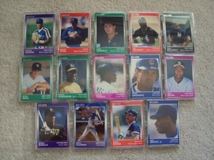 1991 STAR CO BASEBALL SILVER COMPLETE SET (126 CARDS) LIMITED EDITION OF 2000
