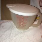 Tupperware Small Batter Bowl/ Measuring Cup 4 Cup/1 Liter With Lid